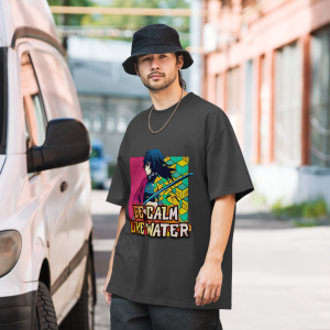 Giyu Tomioka "Be Calm Like Water" Motivational Tee