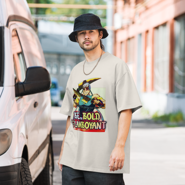 Tengen Uzui "Be Bold, Flamboyant" Motivational Tee - Image 3