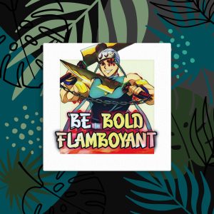 Tengen Uzui "Be Bold, Flamboyant" Motivational Canvas