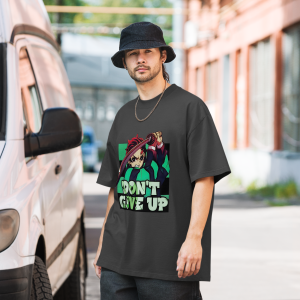 Tanjiro Kamado "Don't Give Up" Motivational Tee