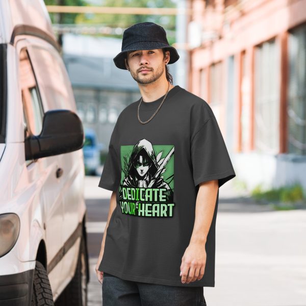Captain Levi "Dedicate Your Heart" Motivational Tee - Image 4