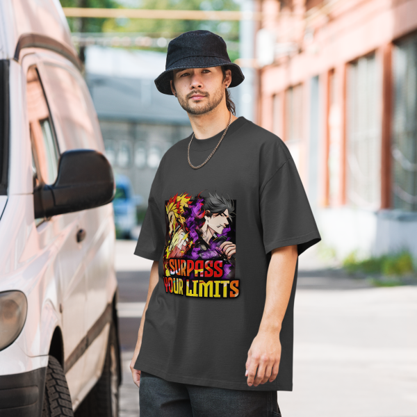 Yami Sukehiro × Kyojuro Rengoku "Surpass Your Limits" Motivational Tee