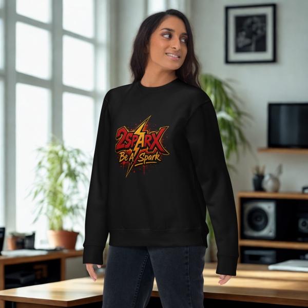 2SparX Official "Be a Spark" Motivational Sweatshirt - Image 2