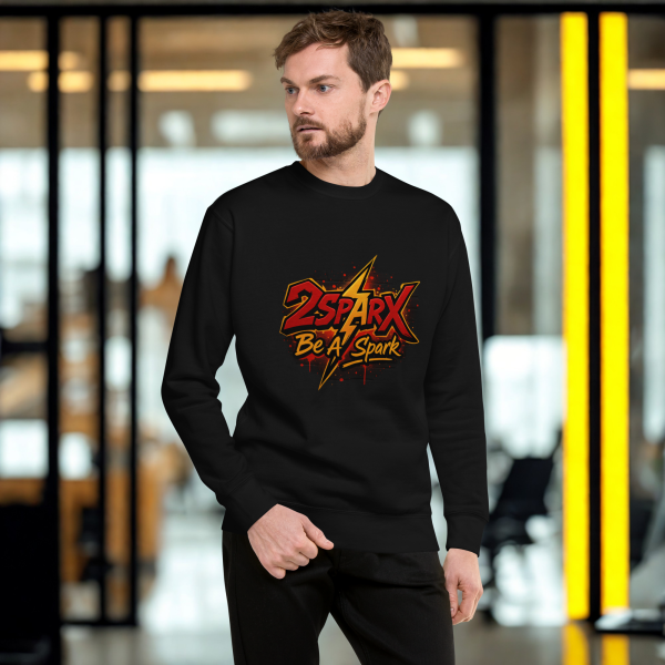 2SparX Official "Be a Spark" Motivational Sweatshirt - Image 3