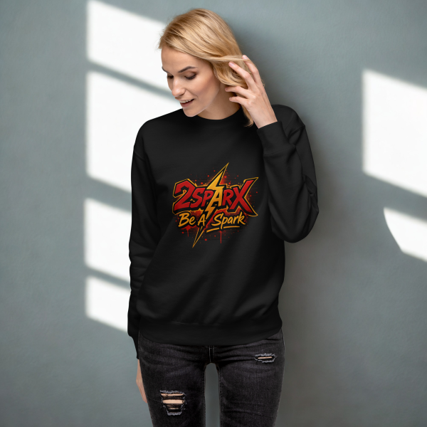 2SparX Official "Be a Spark" Motivational Sweatshirt - Image 4