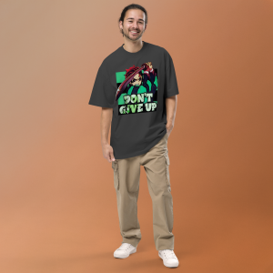 Tanjiro Kamado "Don't Give Up" Motivational Tee