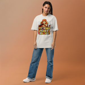 Kyojuro Rengoku "Set Your Heart Ablaze" Motivational Tee